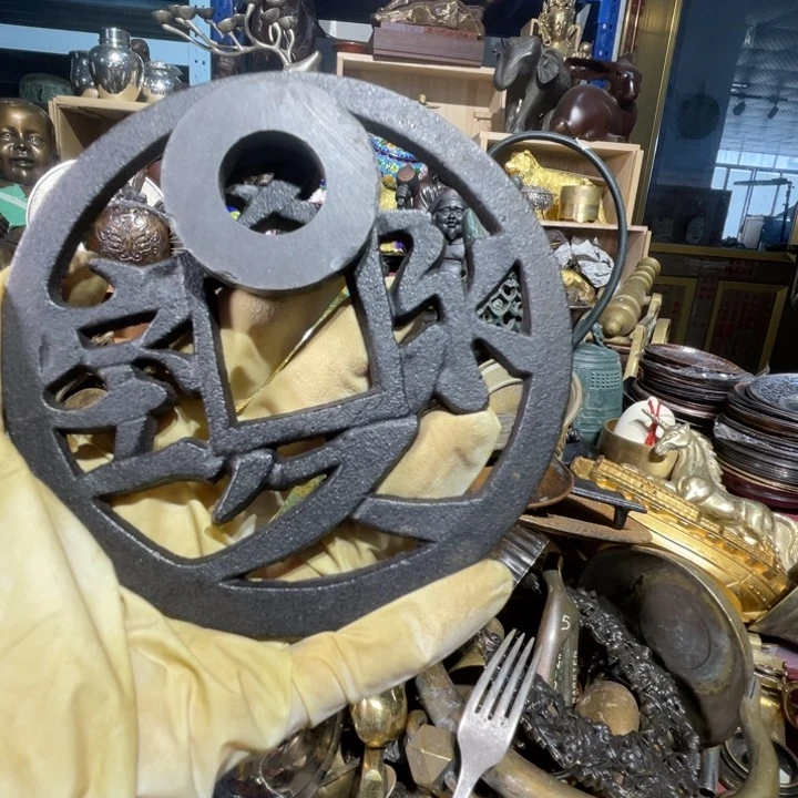 大阪回流铜器摆件71铁