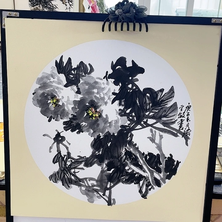 国画张圣敏先生纯手绘作品