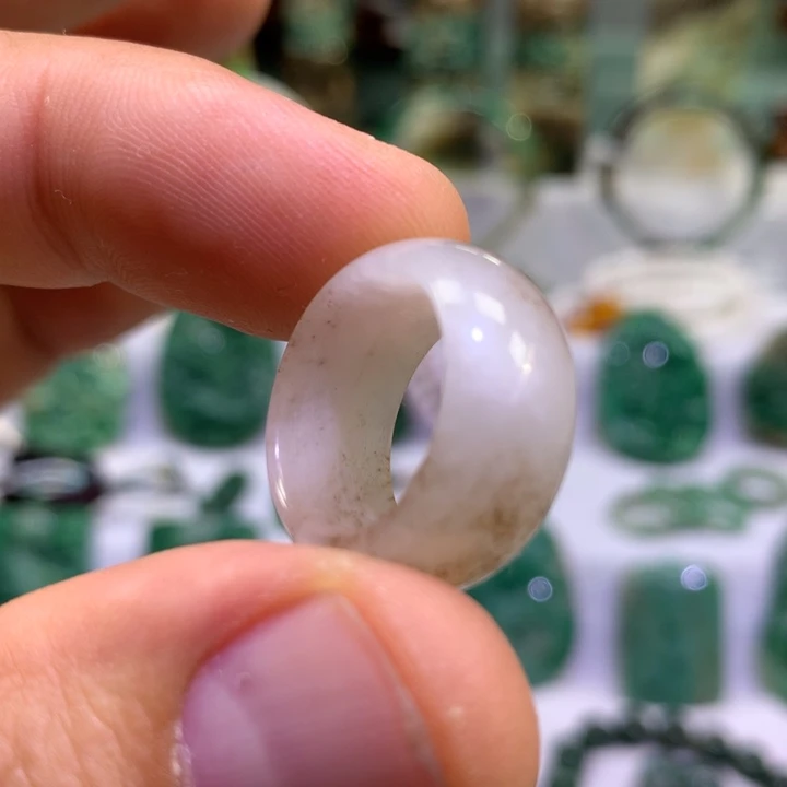 【闪购商品】独山玉未镶嵌戒圈16.2内径