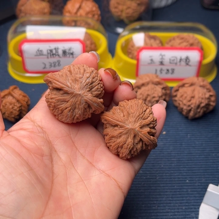 文玩核桃吊坠40磨盘全品