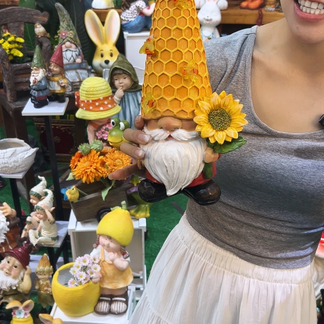 摆件花园摆件红红火火