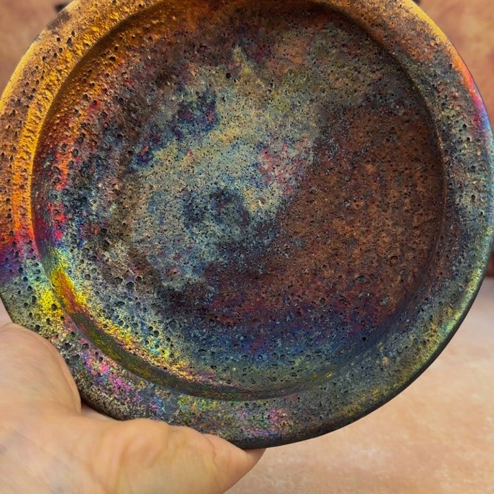 荥经黑砂炸福利窑彩壶承16