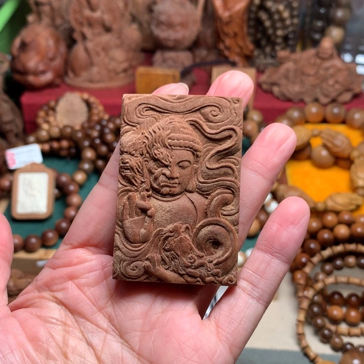 檀香木无事牌老山檀一念之间牌