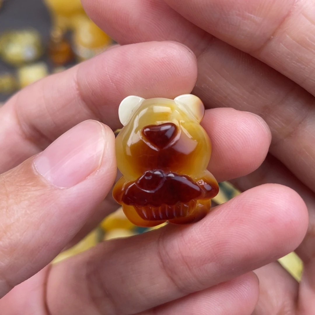 裸石琥珀未镶嵌蜜蜡