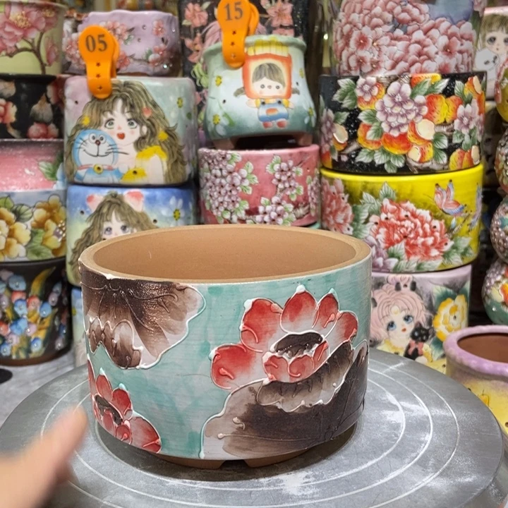 景德镇艺术手绘作品