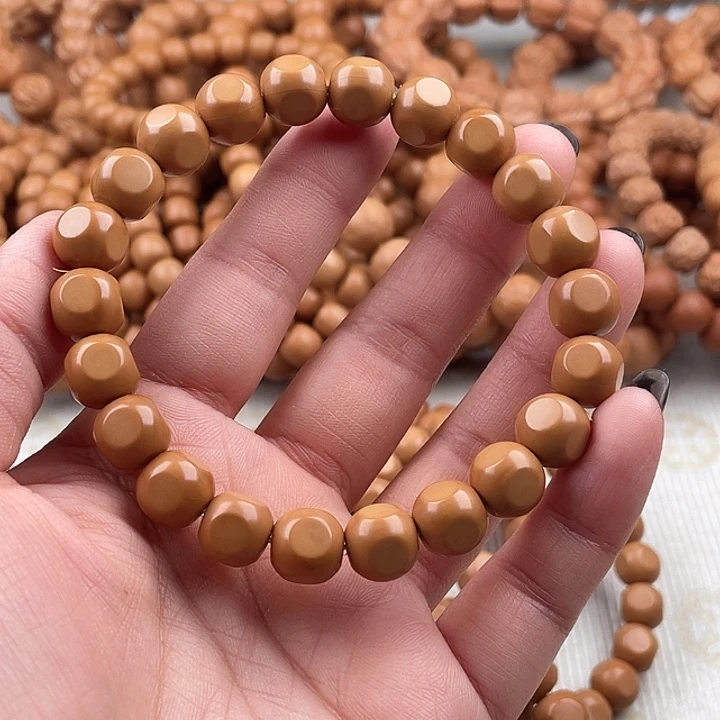 猴头核桃手串反油无暇小六方