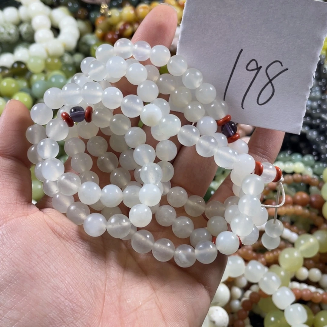 蛇纹石玉未镶嵌手串