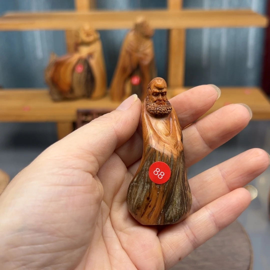 少***堂木崖柏木摆件手把件，