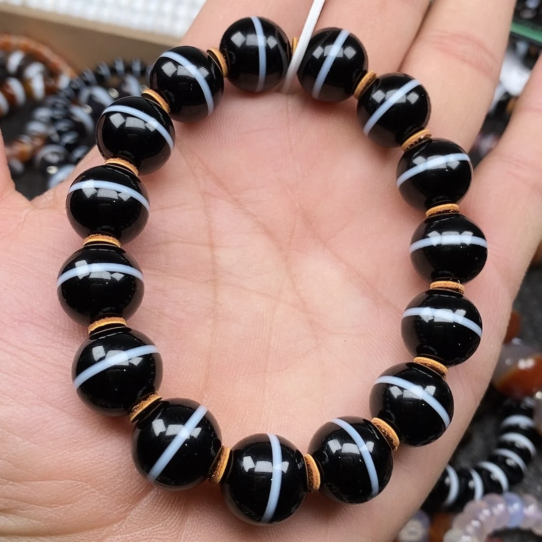 玛瑙/玉髓未镶嵌手链