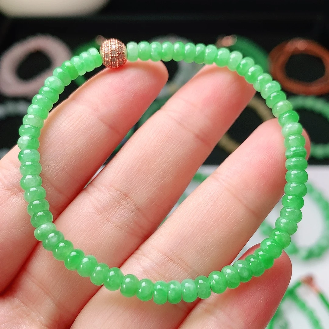 翡翠未镶嵌手链翡翠