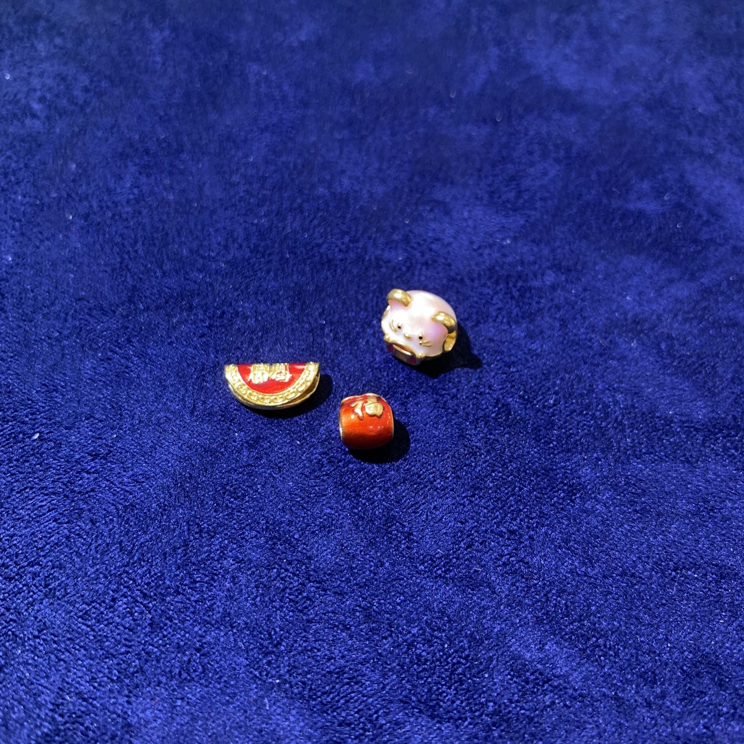 【足金小滴溜】-福公子-多样性一件发货-C777-无鉴赏期