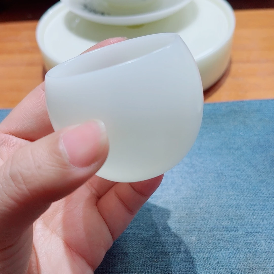 陶瓷6个素烧璞玉50ccccv