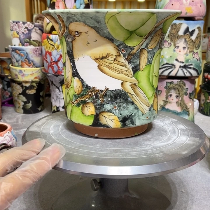 景德镇艺术手绘作品