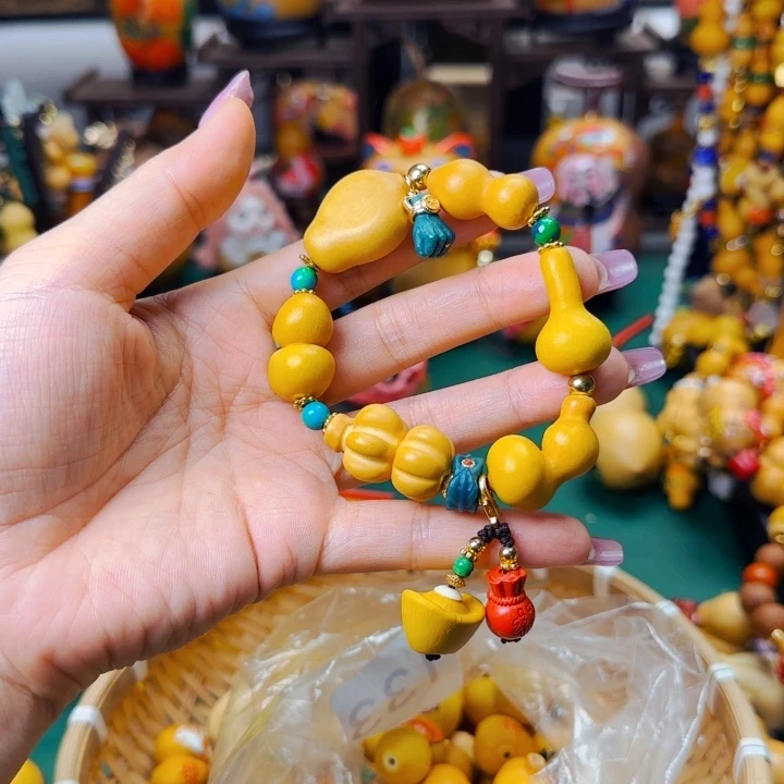 泡***宝草里金墨刻葫芦文玩葫芦文玩葫芦