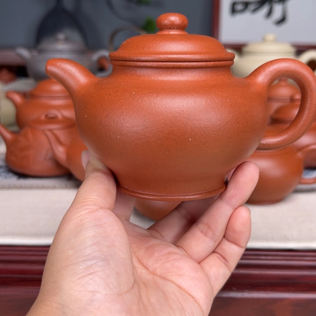 茶壶紫砂宝山红泥300