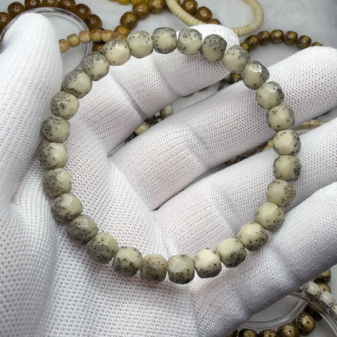 星月菩提吊坠8改奶酪玉化河豚