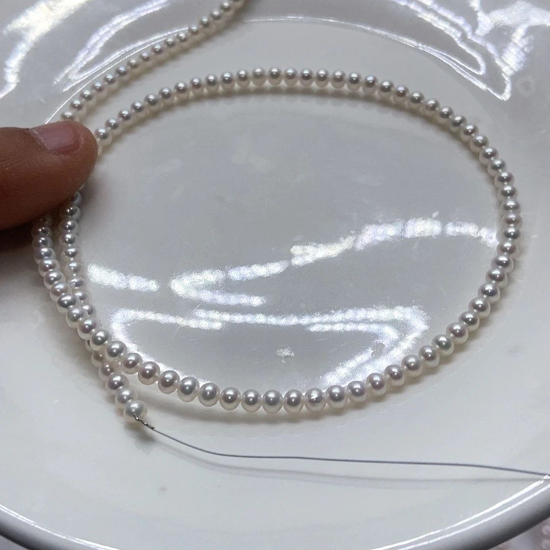 淡水珍珠颈饰合金