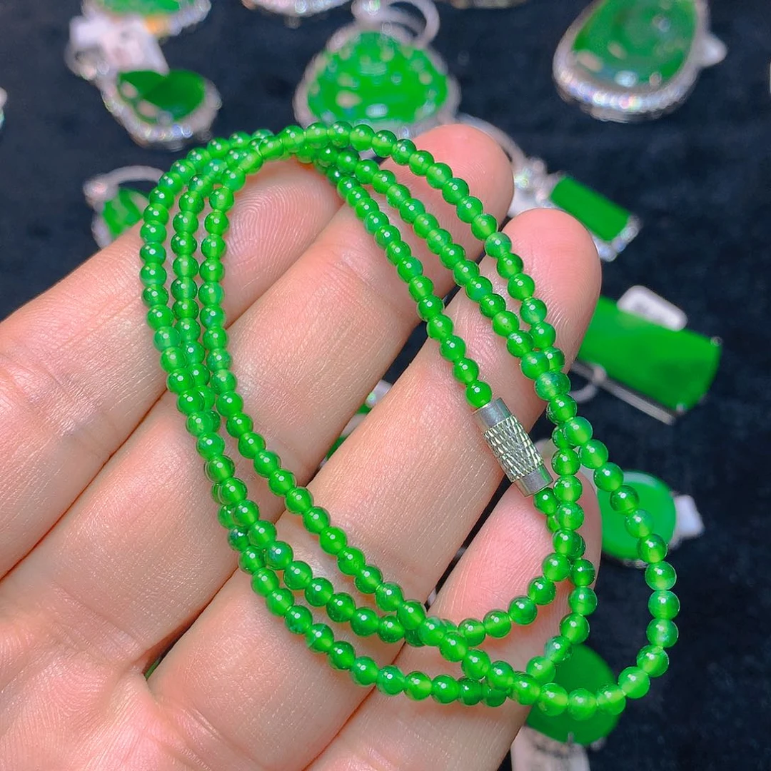 颈饰未镶嵌翡翠我