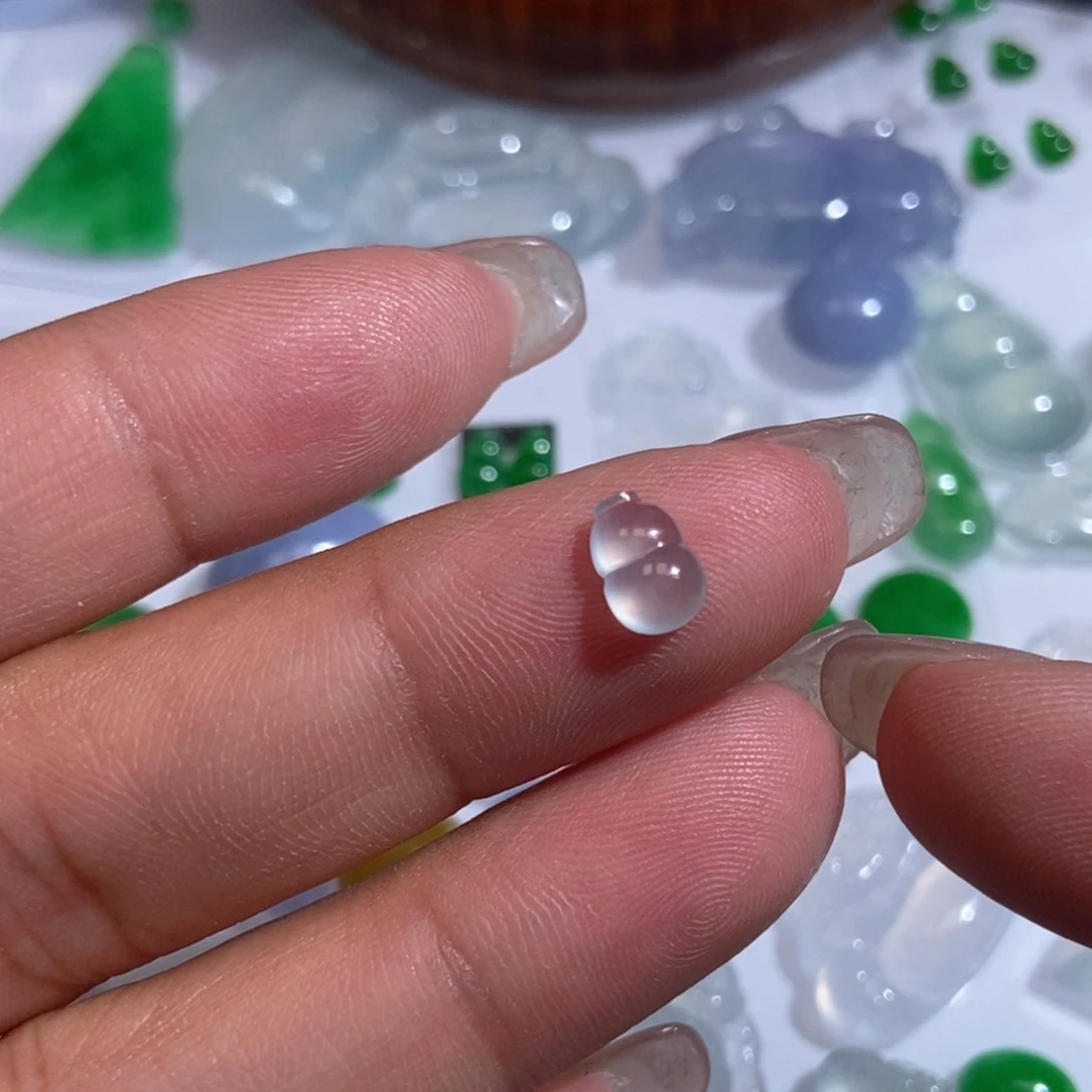 未镶嵌定制翡翠翡翠7.5/5.2/3.2