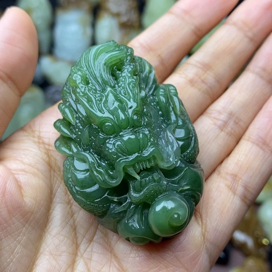 项链未镶嵌和田玉（糖玉）