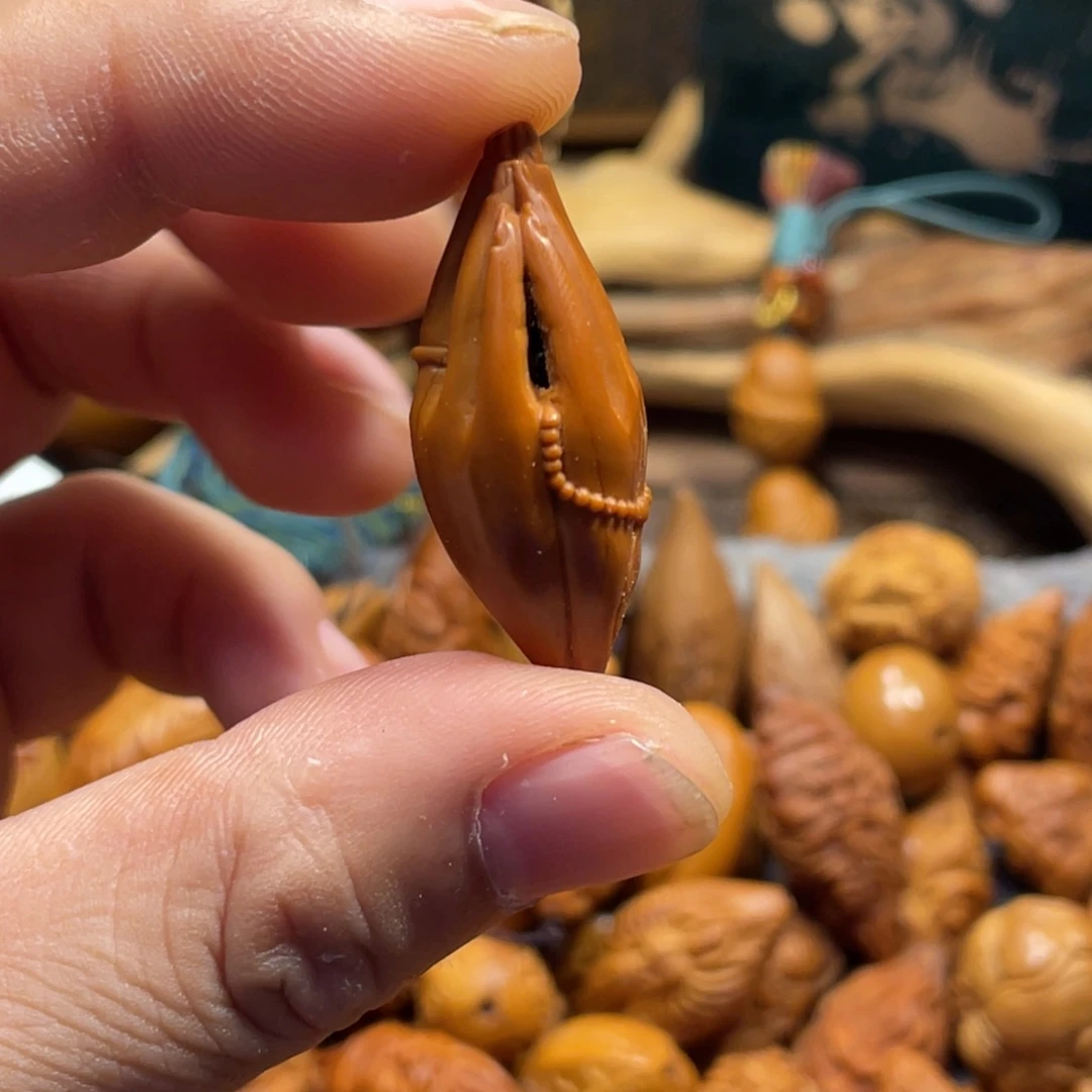 橄榄核手串/手链玉佛手751