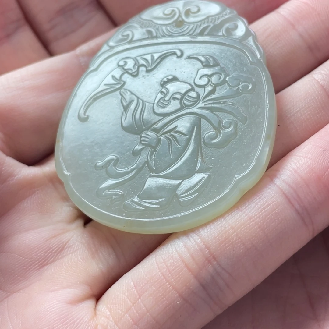 社***哥未镶嵌和田玉挂件