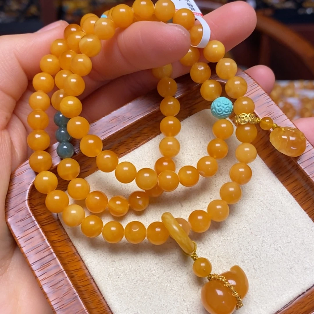 【闪购商品】蜜蜡手链未镶嵌手串