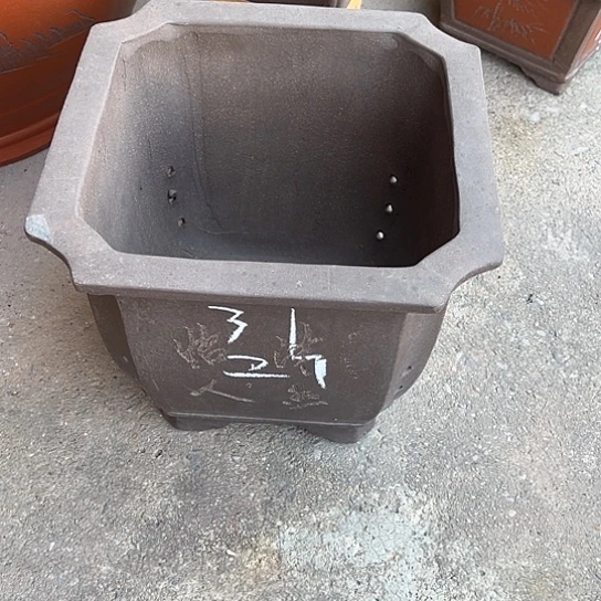 紫砂花盆透气花盆