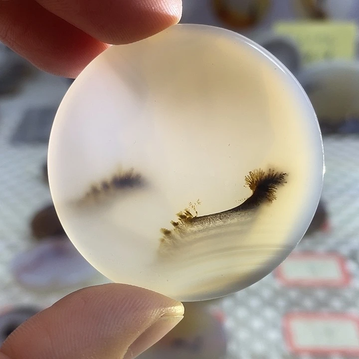 玛瑙/玉髓合金颈饰