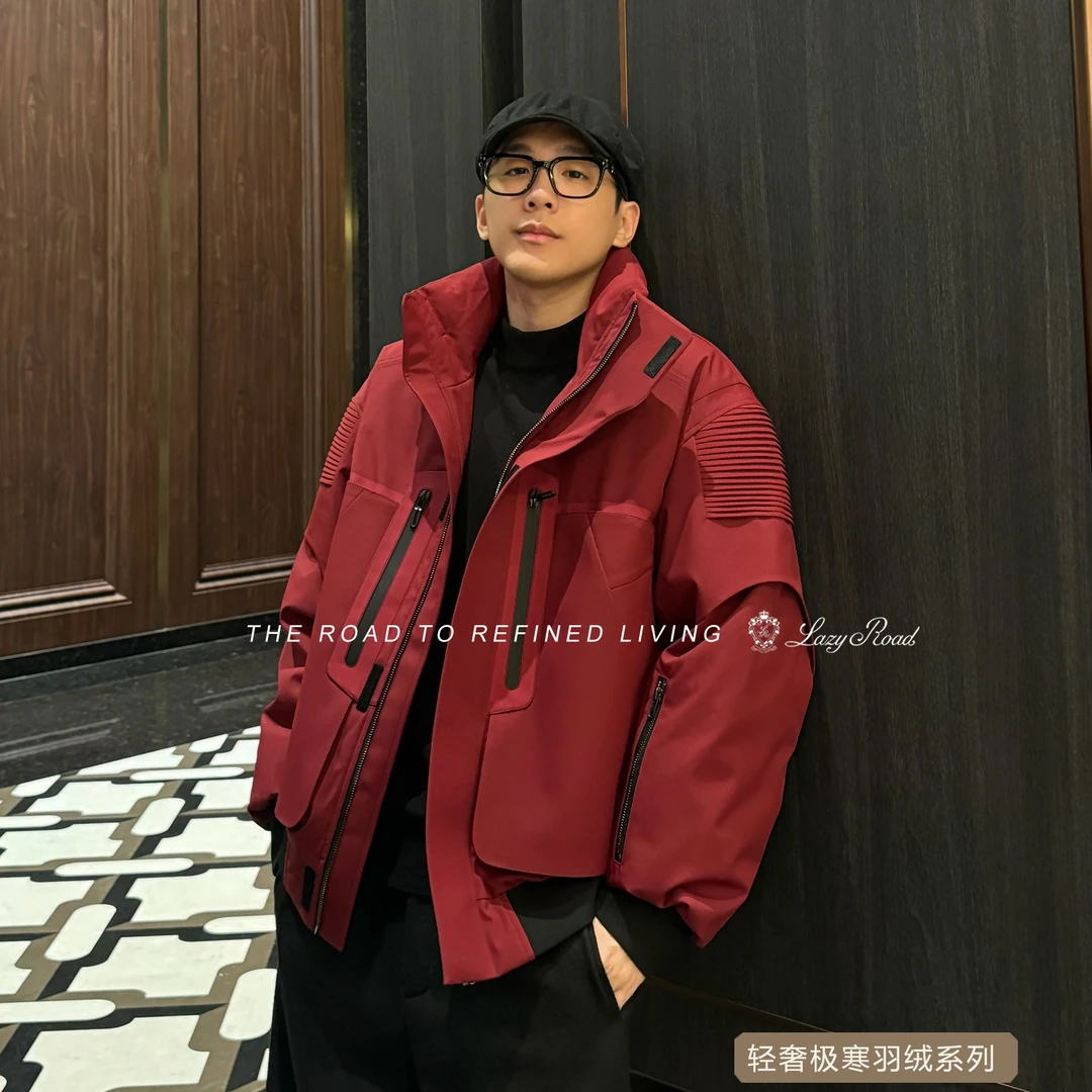 【LazyRoad】“宙斯3.0 新禧红” 云感寒冬之境羽绒服 老钱风设计款