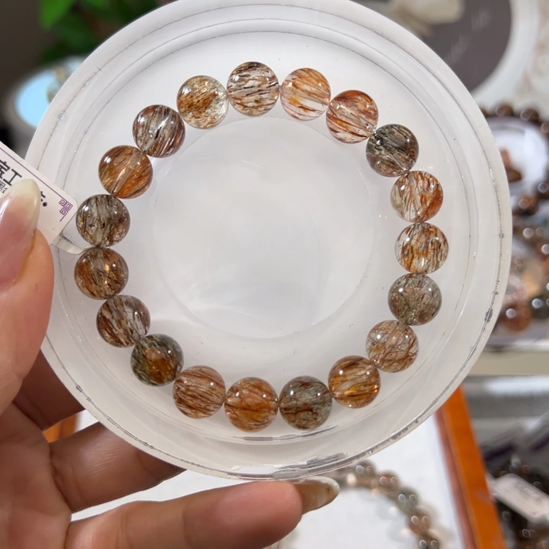 小***g手链未镶嵌水晶黑金超七10m