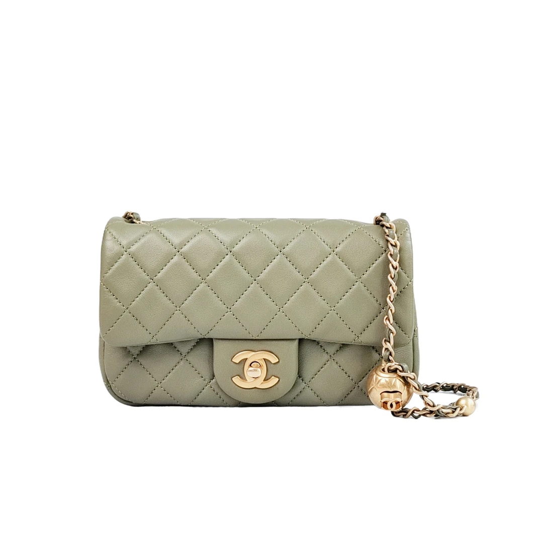 99新 Chanel/香奈儿 香奈儿 安洁利严选CF 金球方胖子/SS