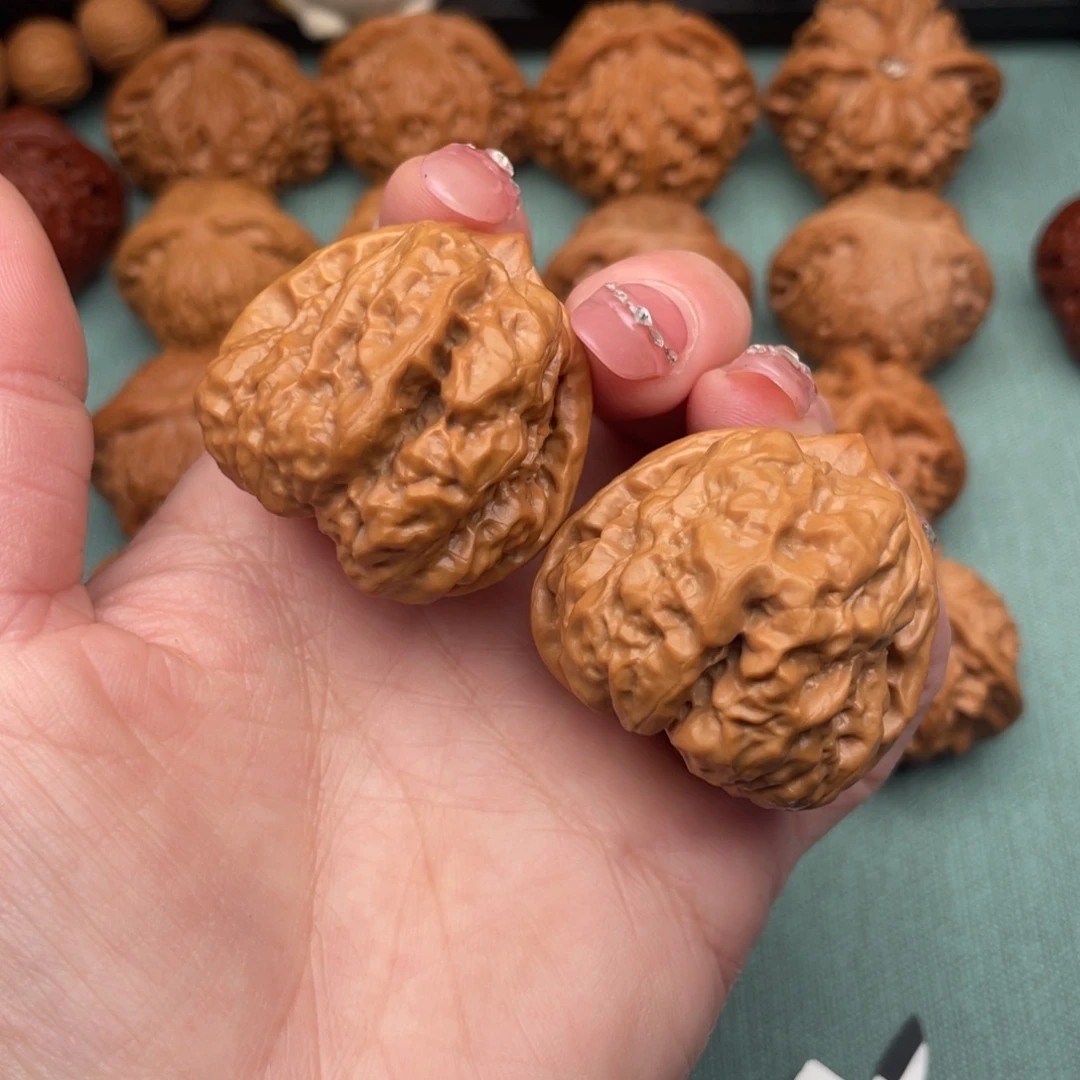 把件文玩核桃全品三角蛙37