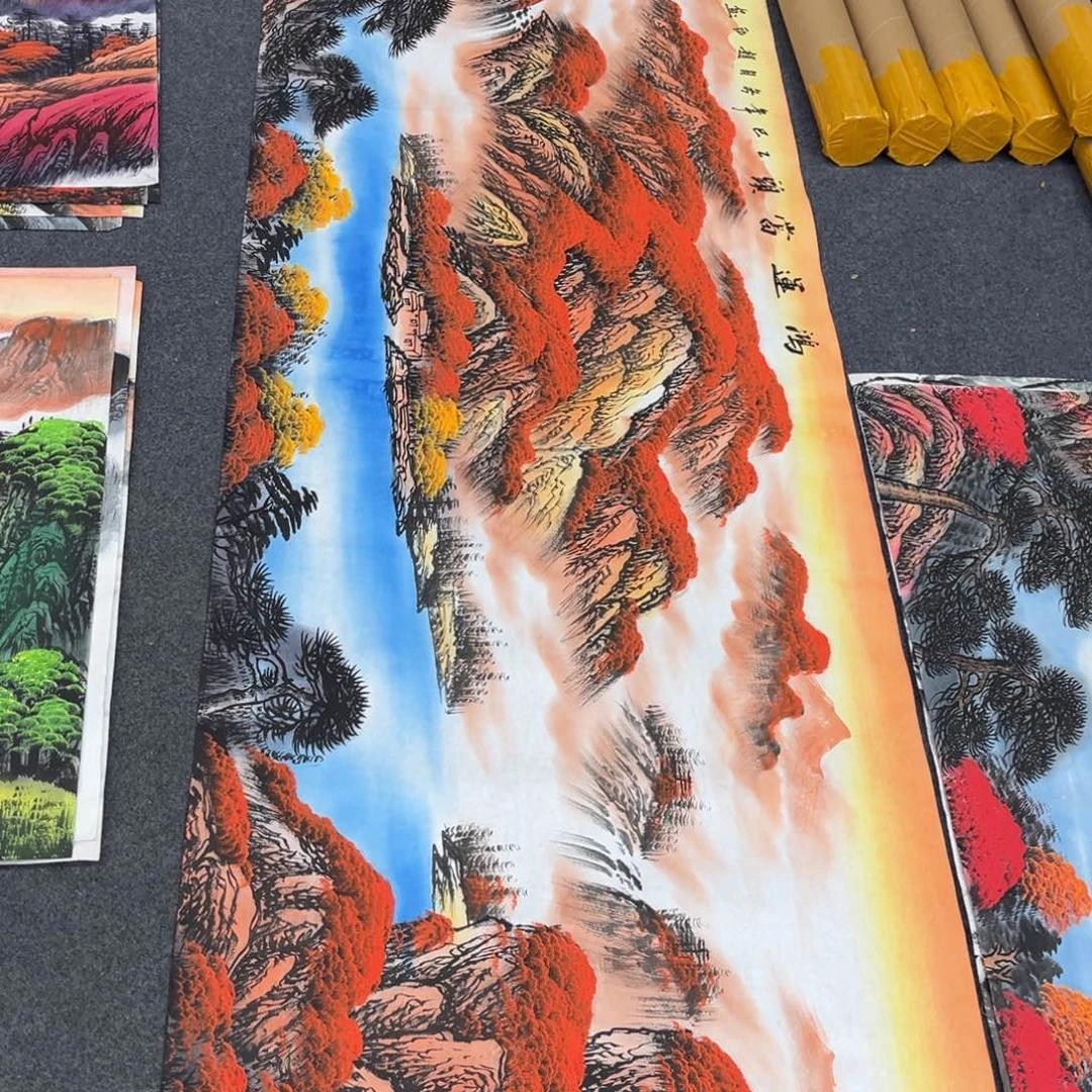 国画明月的直播间2