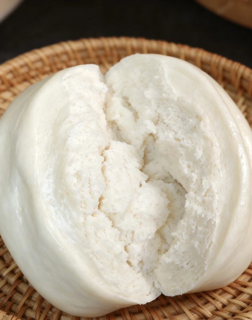 恩施纯手工老面馒头自然发酵蓬松柔软