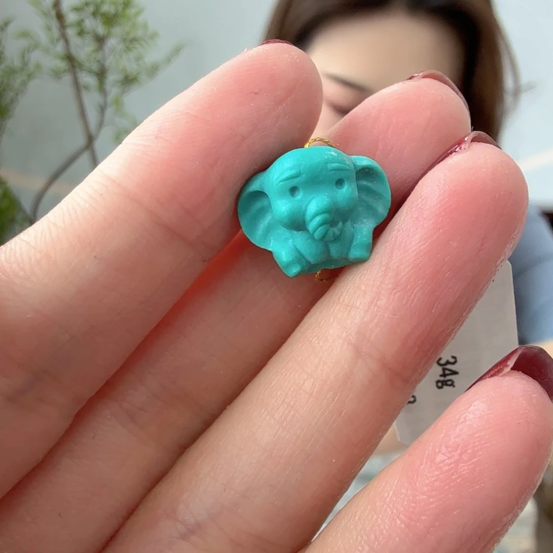 绿松石未镶嵌珠宝奇石