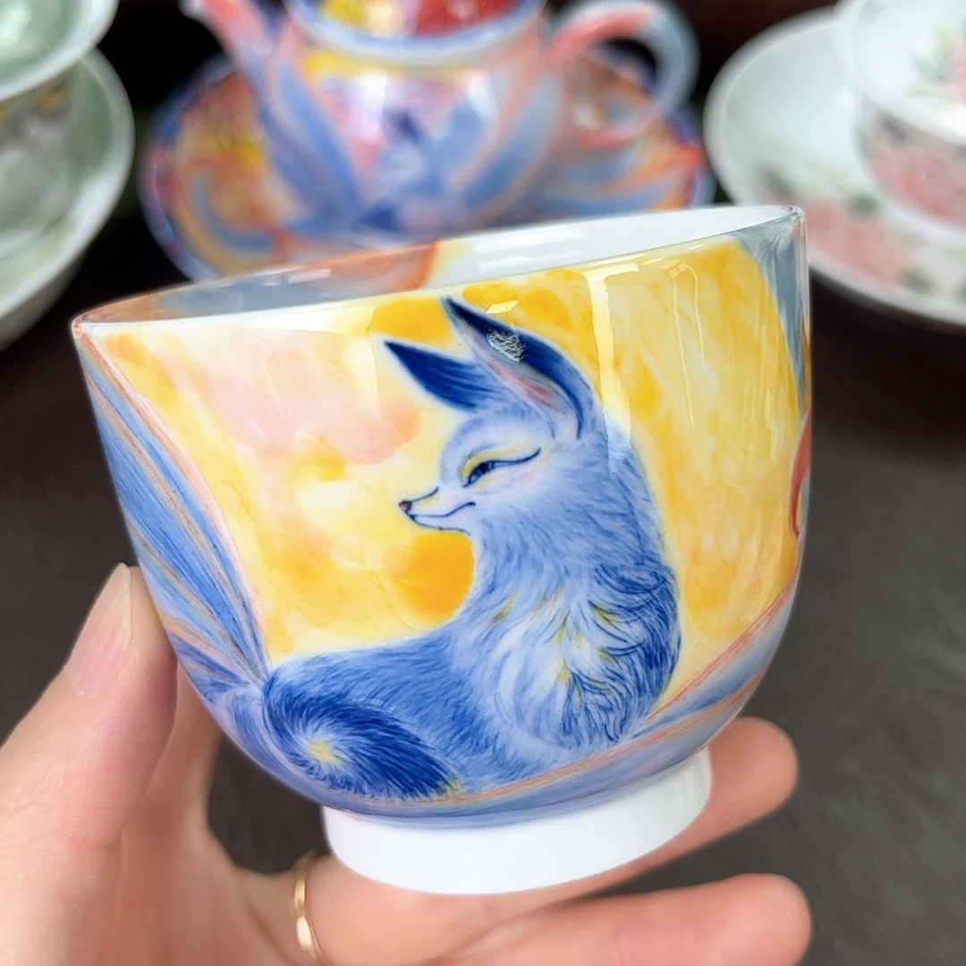 手绘高温瓷器瓷器