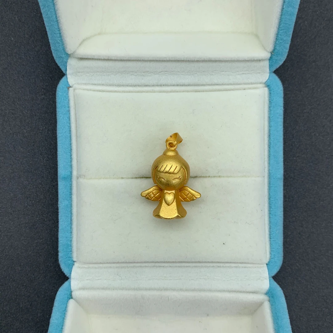 瑞福珠宝 手工镶嵌 百搭经典设计款吊坠 JD900