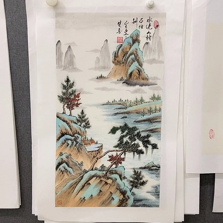 国画手寫手繪作品16