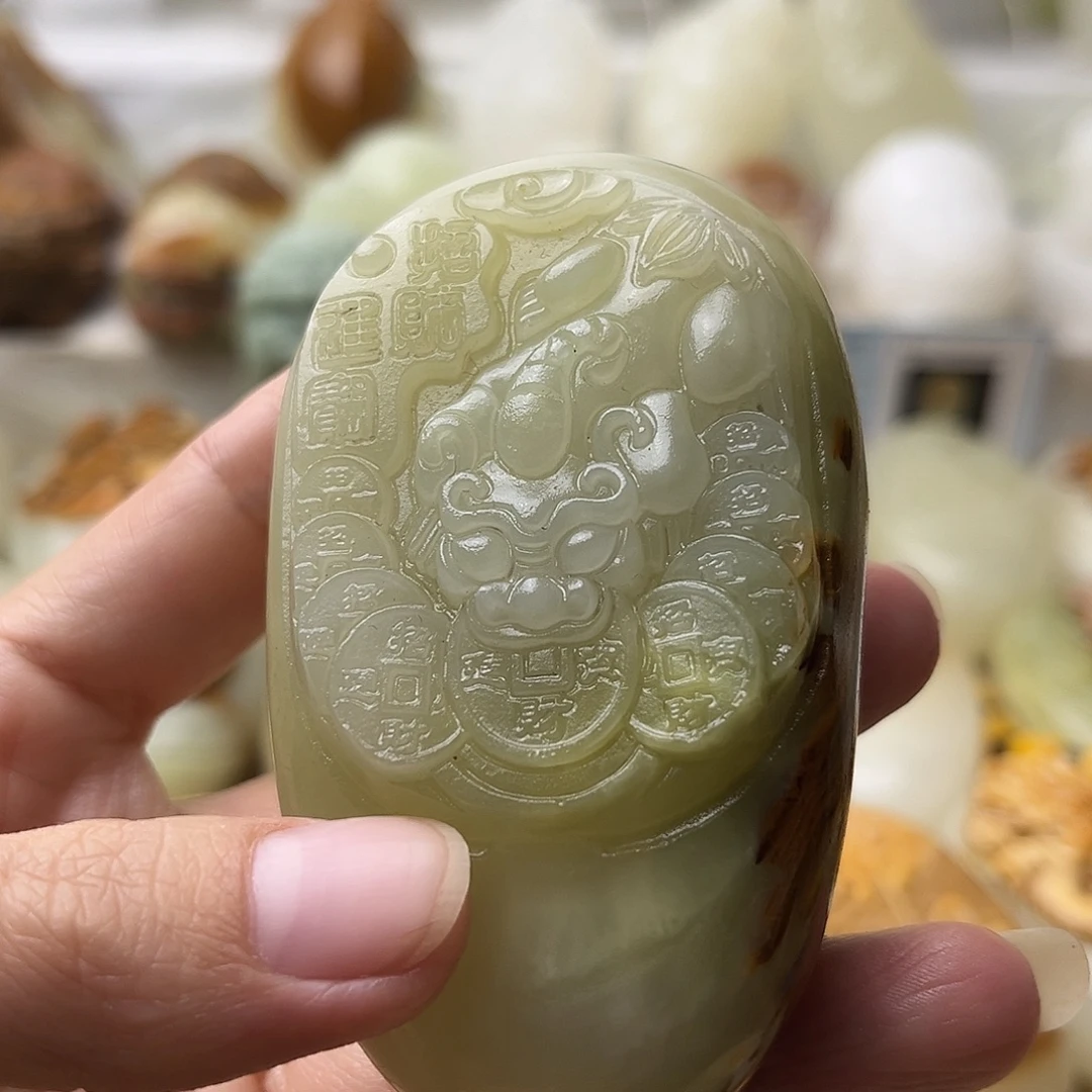 石材古青石不退换貔貅