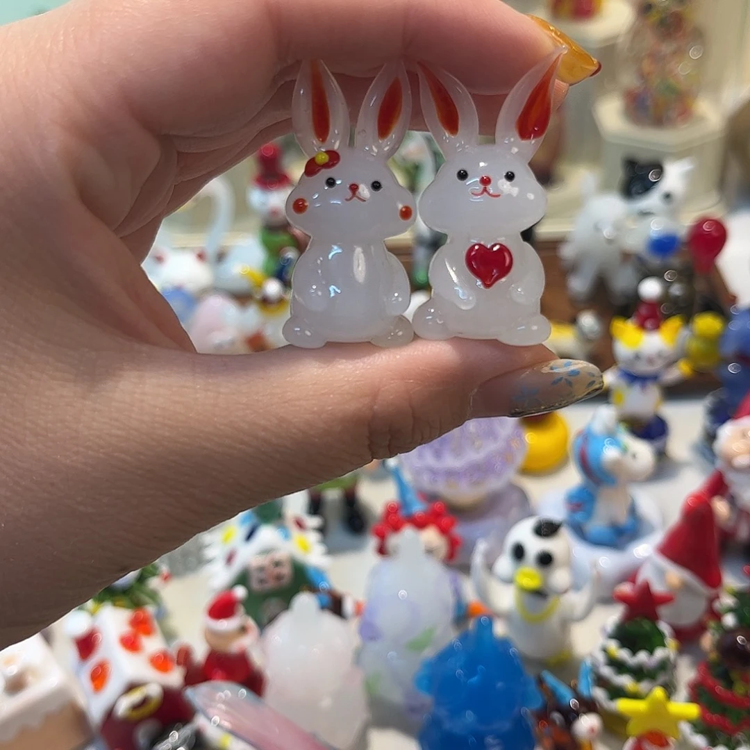 手工艺品琉璃一对