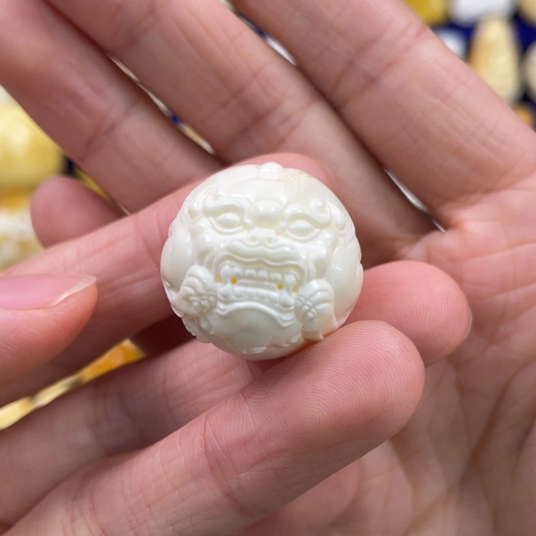 蜜蜡裸石未镶嵌琥珀蜜蜡珠子卡22.4mm