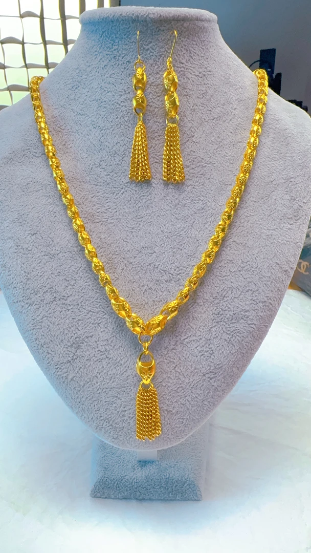 铜合金项链 铜合金项链时尚爆款复古百搭气质民族风轻奢精美33-3