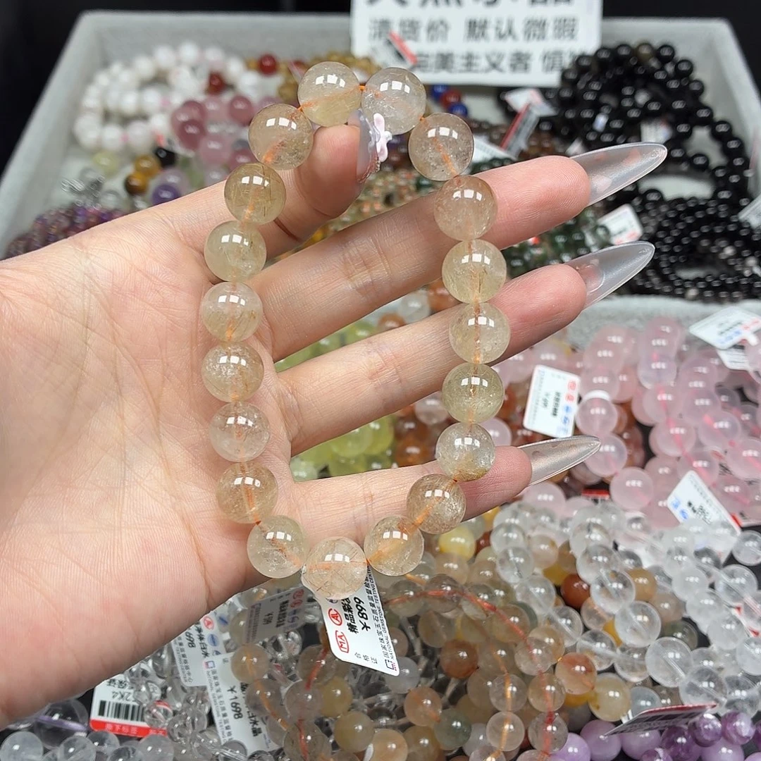 手串未镶嵌水晶卡11精品彩发晶61