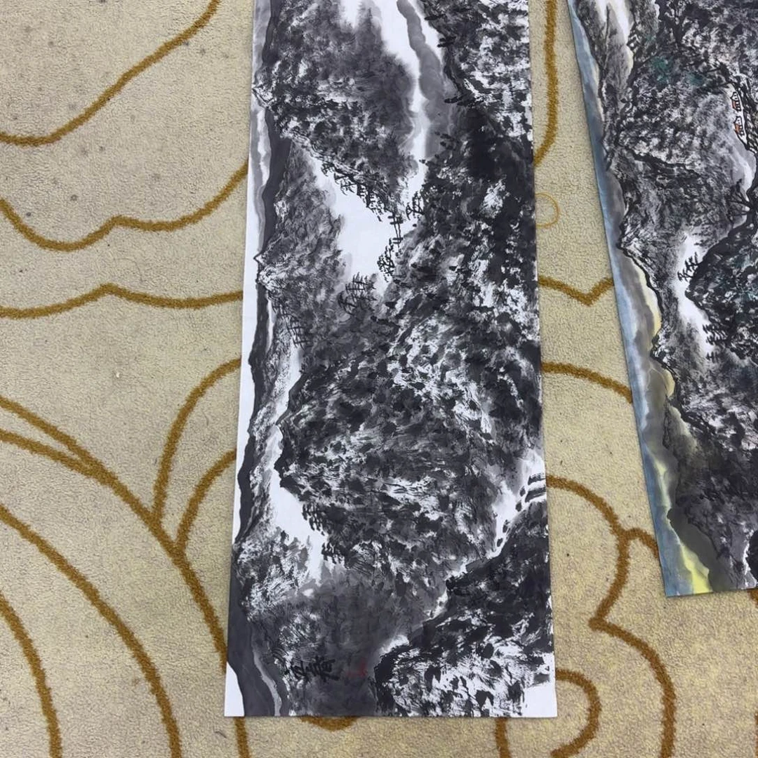 国画孙立春山水艺