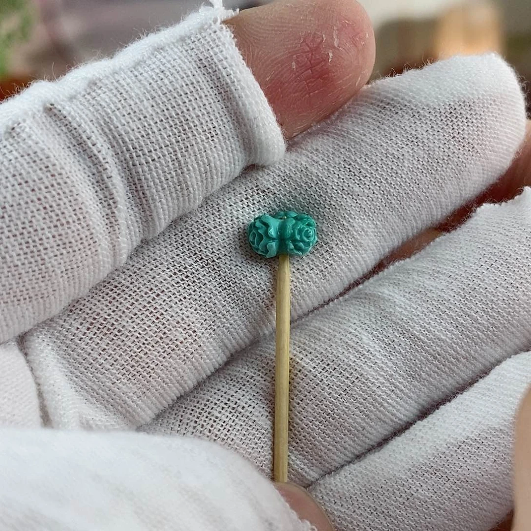 绿松石珠宝奇石未镶嵌