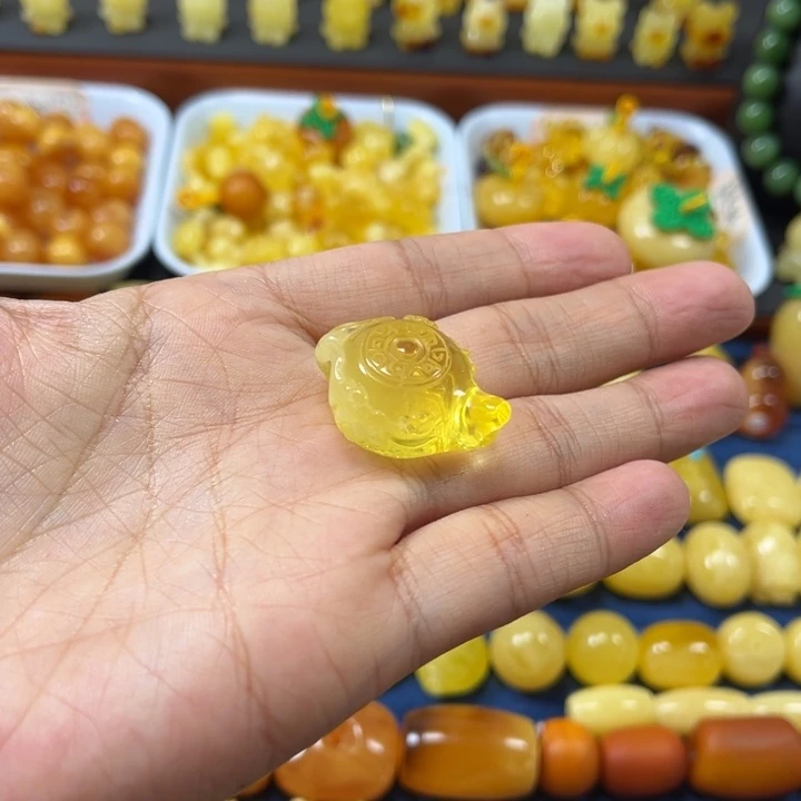 琥珀未镶嵌裸石卡29加把把壶