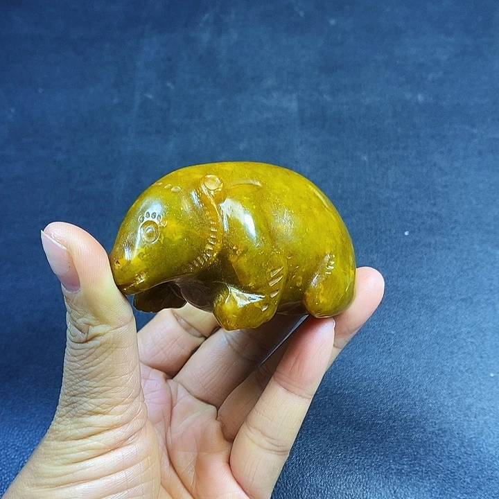 白玉菩提吊坠手把