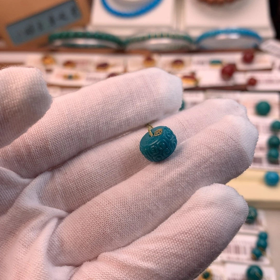 绿松石未镶嵌配饰凡