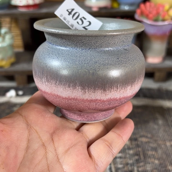 口6高7 手工花盆满30包邮